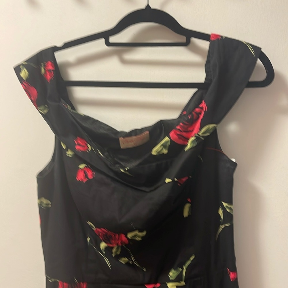 Sleeveless Vintage Belle Poque Dress. XL